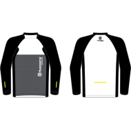 CAMISETA HUSQVARNA AUTHENTIC COLOR NEGRO / GRIS