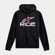 OUTLET SUDADERA CON CAPUCHA ALPINESTARS RIDE 4.0 COLOR NEGRO