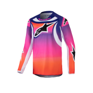 ALPINESTARS RACER WURX CHILDREN'S T-SHIRT RED / PINK / BLUE / WHITE