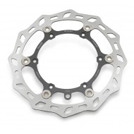 DISCO DE FREIO DIANTEIRO WAVE GAS GAS EC 300 (2021-2026) COR PRETA