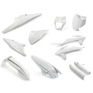 Kit Completo De Carenagem Ktm Exc 150 Tpi (2020-2023) Cor Branco Cerâmico