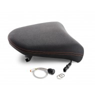 ASSENTO AQUECIDO DO PASSAGEIRO ERGO KTM 1090 ADVENTURE (2017-2018) COR PRETA