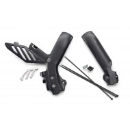 KIT PROTECTORES DE CHASIS KTM EXC 125 (2010-2011) COLOR NEGRO