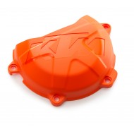 PROTETOR DE TAMPA DE EMBREAGEM KTM EXC-F 500 (2020-2023) COR LARANJA ELÉTRICO