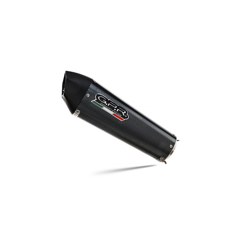 Terminale di Scarico GPR DEEPTONE INOX Omologato HONDA HORNET CB 600 F 2007 2014