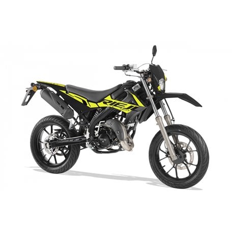RIEJU MRT 50 SM - COLOR NEGRO / AMARILLO FLUOR [ENVÍO DISPONIBLE]