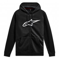 ALPINESTARS AGELESS V3 ZIP HOODIE BLACK / WHITE