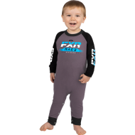 FXR RACE DIVISION S LIGHT PURPLE / BLUE CHILDREN'S PAJAMAS