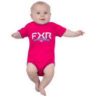 FXR PODIUM CHILDREN'S PAJAMAS S/S PINK FLUO/BLUE