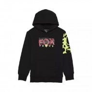 SUDADERA FOX CON CAPUCHA ENERGY INFANTIL COLOR NEGRO