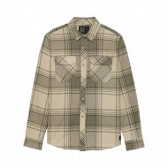 CAMISA FOX DE FRANELA TRAILDUST COLOR BLANCO CREMA