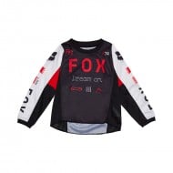 T-SHIRT ENFANT KIDS FOX 180 RACE SPEC KIDS COULEUR ROUGE FLUO