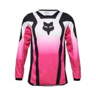 CAMISETA FOX DE MANGA LARGA 180 LEAN INFANTIL COLOR NEGRO / ROSA