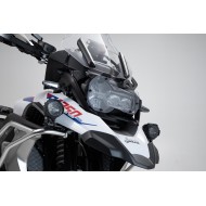 PROTETOR DE FARÓIS DIANTEIROS SW-MOTECH BMW R 1200 GS LC ADVENTURE (2013-2018) COR PRETA