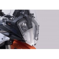 PROTEÇÃO DE FARÓIS SW-MOTECH KTM 890 ADVENTURE R (2022-2024) COR PRETA