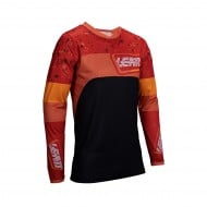 CAMISETA LEATT MOTO 4.5 ENDURO COLOR ROJO / NARANJA