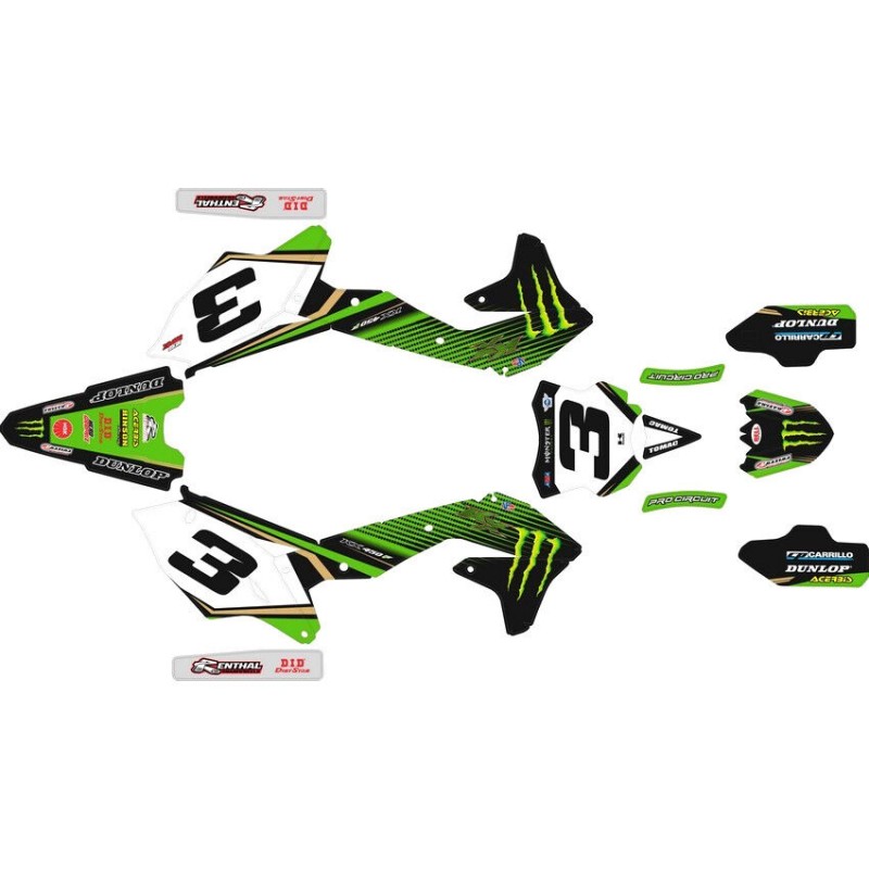 KAWASAKI KX 450 N.3 ELI TOMAC 2019 1:12 New Ray Moto Die Cast Modellino EUR 36,98 - FR