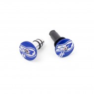 LENKERENDEN S3 DURCHMESSER 14 MM BLAU