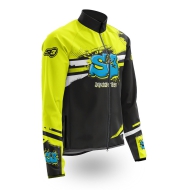 CHAQUETA INFANTIL S3 DEL TEAM JUNIOR COLOR AMARILLO / NEGRO