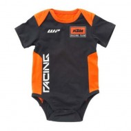 MACACÃO BEBÊ KTM EQUIPE COR PRETO / LARANJA