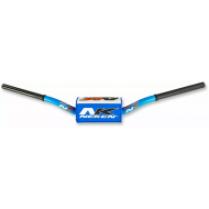 GUIDÃO NEKEN DESIGN RADICAL ORIGINAL YZF COR BRANCO / AZUL CIAN / PRETO