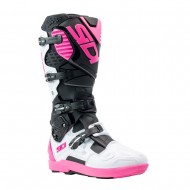 OUTLET BOTAS SIDI CROSSFIRE 3 SRS COLOR NEGRO / BLANCO / ROSA