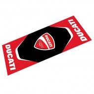 UMWELTFREUNDLICHER TEPPICH HURLY DUCATI NEUE EDITION 200 X 80 CM ROT / SCHWARZ