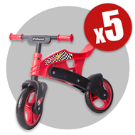 PACK 5 VÉLOS ENFANT POLISPORT BALANCE POUR ENFANTS DE 2 À 5 ANS