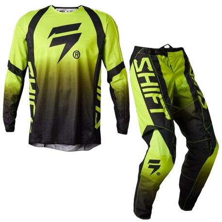 OUTLET COMBO SHIFT WHITE LABEL POSN COLOR AMARILLO FLUOR / NEGRO [BLACKFRIDAY]