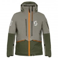 SCOTT MS CONCEPT FLEX DRYO 3-IN-1 JACKE GRAU ERDE / GRÜN