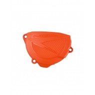 PROTECTEUR DE COUVERCLE D'EMBRAYAGE POLISPORT KTM 250 SX-F (2009-2012) COULEUR ORANGE