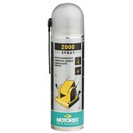 MOTOREX Heat Resistant Spray Paint Silver Color (500 ML)