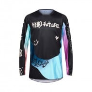FOX 180 HELLO FUTURE BLACK T-SHIRT