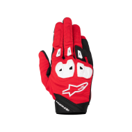 ALPINESTARS SP X 1 HANDSCHUHE IN HELLEM ROT / SCHWARZ / WEISS