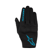 GANTS FEMME ALPINESTARS REEF V2 COULEUR NOIR / BLEU CLAIR