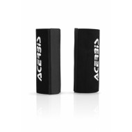 ACERBIS SHORT BLACK FORK PROTECTOR WITH VELCRO