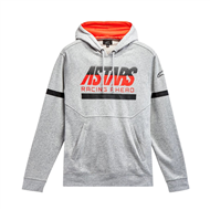 OFFER ALPINESTARS CLUB HOODIE COLOUR GREY HEATHER