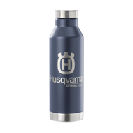 TERMO HUSQVARNA ACCIAIO INOXIDABILE V6 COLORE BLU SCURO