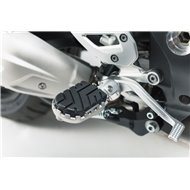 KIT REPOSAPIÉS ION SW-MOTECH BMW F 900 GS ADVENTURE (2023-2024) COLOR PLATA / NEGRO