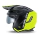CAPACETE UFO SHERATAN CROSS COR LARANJA FLUORESCENTE