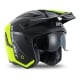 CAPACETE UFO SHERATAN CROSS COR LARANJA FLUORESCENTE