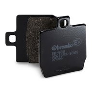 PASTILHAS DE FREIO BREMBO PARA SCOOTER DIANTEIRA/TRASEIRA YAMAHA/MBK