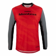 CAMISETA HEBO MONTESA TRIAL CLASSIC COLOR ROJO