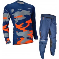 TRAJE ACERBIS X-DURO WINTER COLOR AZUL / NARANJA