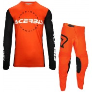 TRAJE ACERBIS MX J-TRACK INC COLOR NARANJA / NEGRO