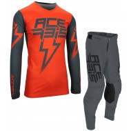 TRAJE ACERBIS X/K FLEX BLIZZARD COLOR NARANJA / GRIS