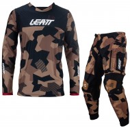 TRAJE LEATT 4.5 ENDURO COLOR NEGRO / MARRÓN
