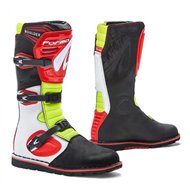 BOTAS FORMA BOULDER COR BRANCO / VERMELHO / AZUL