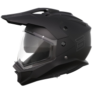 CAPACETE SHOT TREK MAX VISION COR SÓLIDA PRETO FOSCO