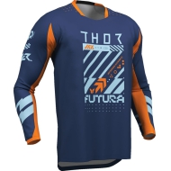 T-SHIRT ENFANT THOR LAUNCHMODE FUTURA COULEUR BLEU / ORANGE